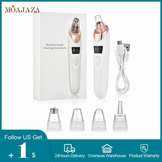 Electric Pore Vacuum Cleaner - USB Rechargeable Blackhead Remover