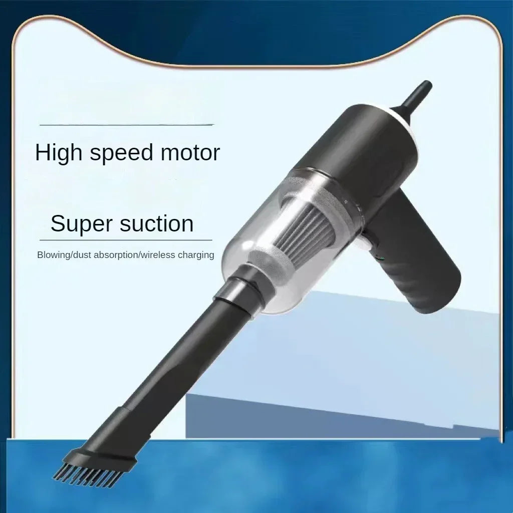 Portable Handheld Car Vacuum Cleaner - Multi-Purpose Cordless for Vehicles & Home
