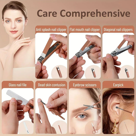 Manicure Kit - Stainless Steel Nail Clipper Set